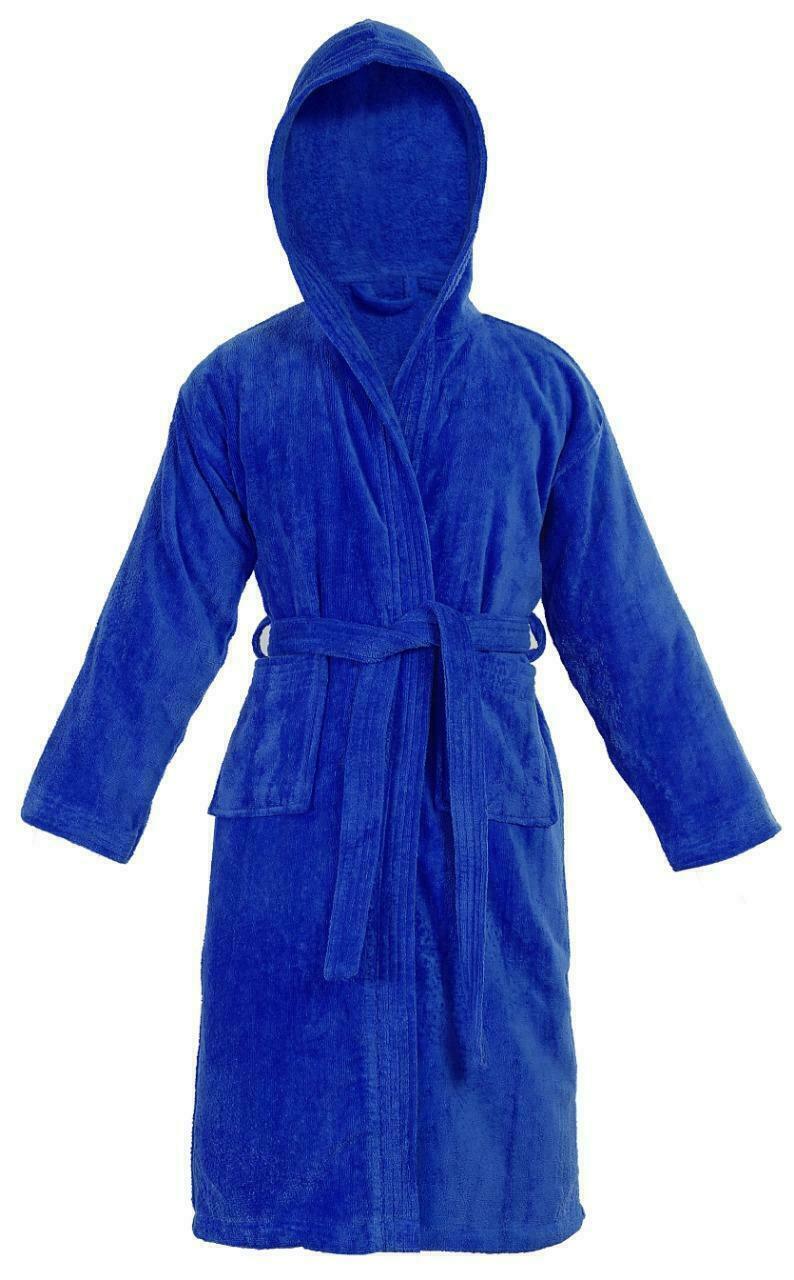 UNISEX LUXURY EGYPTIAN COTTON TERRY TOWELLING BATH ROBE DRESSING GOWN TOWEL SOFT