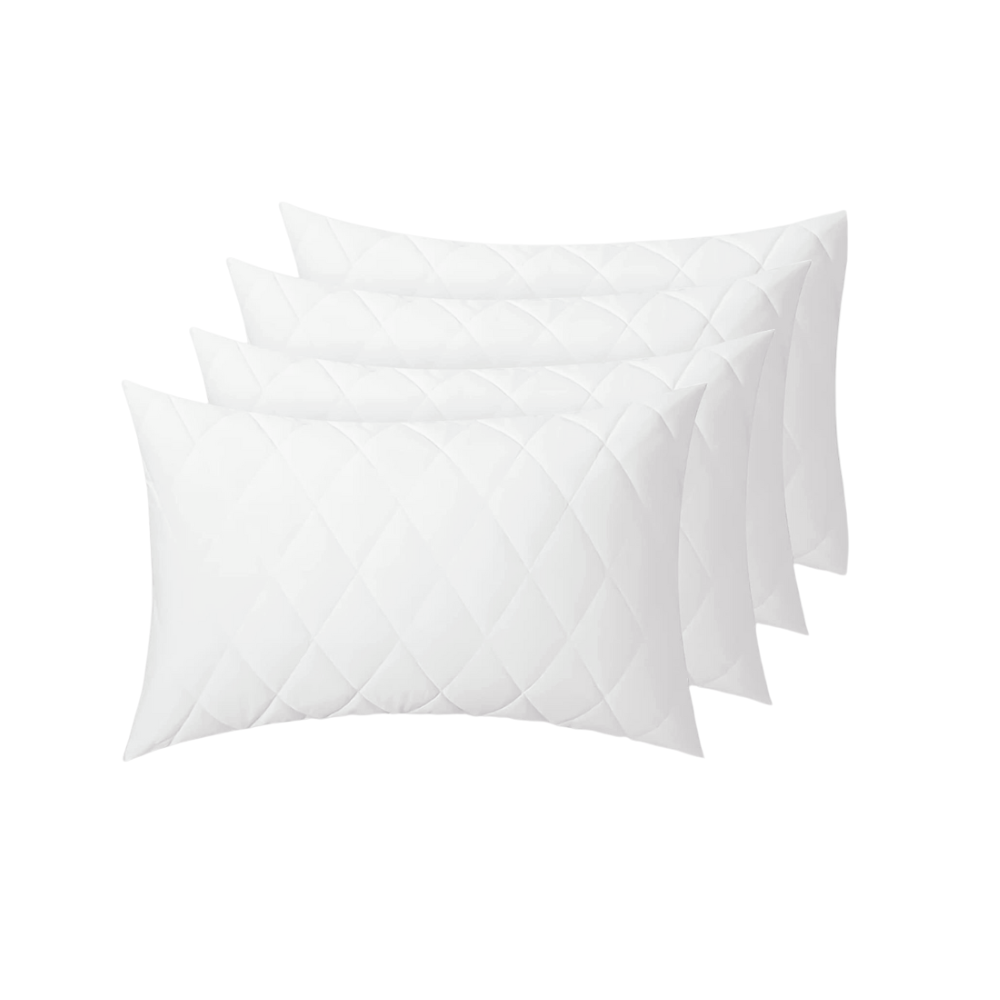 Quilted Pillow Protector (Pack of 4 )